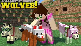 Minecraft TOO MANY WOLVES CAKE WOLF DIAMOND WOLF ZOMBIE WOLF amp MORE Mod Showcase [upl. by Chrissa]