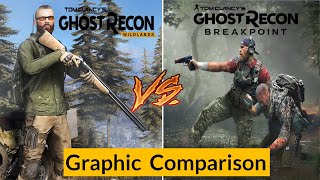 Ghost Recon wildland vs breakpoint side by side Detailed Graphic Comparison [upl. by Linn832]