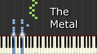 Tenacious D  The Metal Piano Tutorial [upl. by Ynnaej]