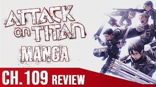 Attack on Titan Kapitel 109 Manga Review  DeutschGerman  Kapitelbesprechung [upl. by Grania]