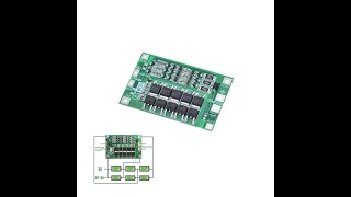 Hw544 3s 111v 126v 60a 18650 Lithium Battery Protection Board [upl. by Bethel]