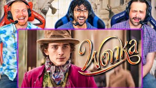 WONKA TRAILER REACTION Timothée Chalamet  Hugh Grant  Wonka Musical [upl. by Dopp]