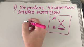 10  Chem 100  Chapter 2  Review Atomic Structure Electron Configuration Part 1 [upl. by Nedyrb]