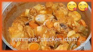 HOW TO COOK CHICKEN IDAMWITH VEGGIESARABIC FOOD [upl. by Oeht]