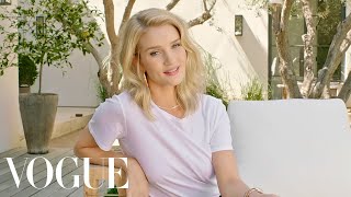 73 Questions With Rosie HuntingtonWhiteley  Vogue [upl. by Nannie236]