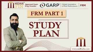 FRM Part 1 Study Plan 2024 [upl. by Adiaj]