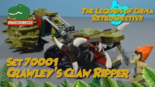 LEGO 70001 Crawleys claw ripper The Legends of Chima Retrospective [upl. by Reemas]