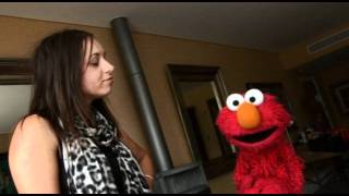 Elmo interview on Sesame Street guests [upl. by Onihc401]