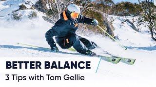 HOW TO SKI STEEPER SLOPES  3 Tips For Better Balance [upl. by Schultz]