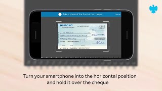 The Barclays app  How to pay in a cheque [upl. by Sula]