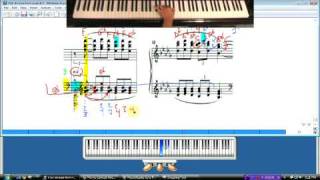 Clair de lune from Scratch Piano Lesson 26 Measures 1718 Pt 3 [upl. by Akirea672]