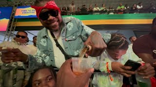 Vybz Kartel Share Di New Rum Wid Di Wull Arena Red Bull Culture Clash 2024 Live Clash [upl. by Gnolb]