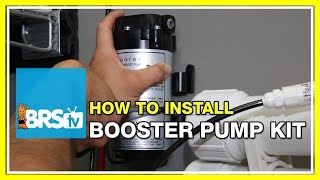 How to install the RODI Booster Pump Kit  BRStv HowTo [upl. by Hgieliak]