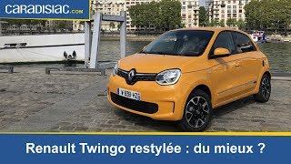 Essai Renault Twingo 2019  lagile est jaune [upl. by Htirehc]