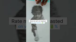 Rate my art on basted your battery 🔋art artandcraft shortsviral 🙏 [upl. by Saiasi]