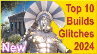 Assassins Creed Odyssey  Top 10 Builds amp Glitches 2024  Best Warrior Build  Best Assassin Hunter [upl. by Llerdnod]