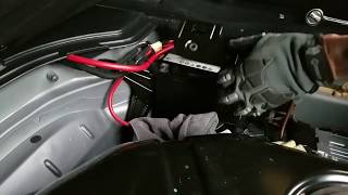 Mercedes Benz Auxiliary Battery Replacement [upl. by Dnalrah]