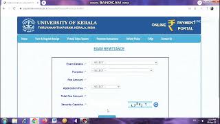 How to pay exam feessupply fees in kerala university online എക്സാം ഫീസ് ഓൺലൈൻ ആയി അടയ്ക്കാം [upl. by Hallvard]