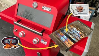 Convert Your Gas Grill Into a Charcoal  Wood  Pellet Smoker for only 5500  Qwik Char Tray [upl. by Sanford]