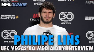 Philipe Lins Here to Get My W and My FourFight Winning Streak  UFC Fight Night 229 [upl. by Shalne124]