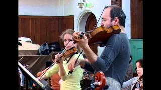 Julia Fischer and Gordan Nikolic recording Mozart [upl. by Joletta]