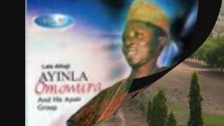 Ayinla Omowura Live playOlaonipekun audio [upl. by Maynord]