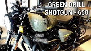 GREEN DRILL SHOTGUN  650  NEW BULLET 650CC [upl. by Bull110]