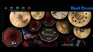 Practice on realdrum Drum Cover song By ticband  Reyna [upl. by Atined408]