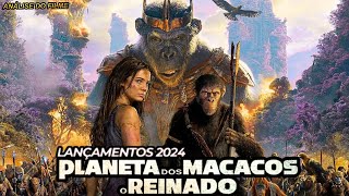 O FILME DE AÇÃO PLANETA DOS MACACOS O REINADO LANÇAMENTO 2024 É INCRÍVEL [upl. by Alyal]