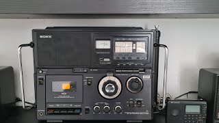 SONY CF950S  SW1SW2SW3FMMW CASSETTE CORDER  REVISÍON [upl. by Rox195]