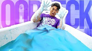 GIANT OOBLECK BATH CHALLENGE [upl. by Sabrina268]