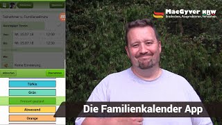 Famanice  Die perfekte Familenkalender App [upl. by Ihskaneem353]