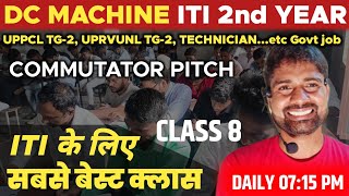 DC MACHINE  Commutator pitch  ITI Electrician 2nd Year Theory Class 8 [upl. by Jeffrey]