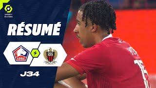 LOSC LILLE  OGC NICE 2  2  Résumé  LOSC  OGCN  20232024 [upl. by Fruin]