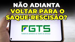 Saiba disso ANTES QUE SEJA TARDE o saqueaniversário do FGTS vai bloquear o FGTS por muito tempo [upl. by Notnats888]