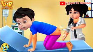 vir the robot boy new episode 2024  virthe robot boy  veer  Robo boy  cartoon [upl. by Marelya571]