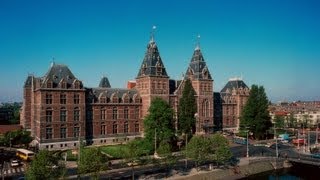 Documentary Rijksmuseum State Museum Amsterdam HD Rembrandt van Rijn Night Watch Stock Broadcast [upl. by Bomke]