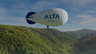 ALTAMETRY Blimp  Silvus Radio to extend Quantum Vector drone flight [upl. by Bron]