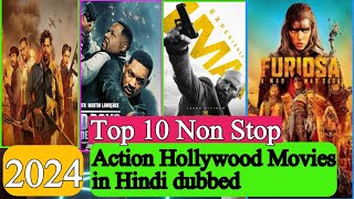 Top 10 Best Action Hollywood Movies 2024 in Hindi dubbed hollywoodfilm [upl. by Modesty304]