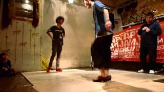 TAP DANCE BATTLE 2013 BEST4 安達雄基 VS 谷田直哉 [upl. by Oba]