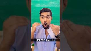 Me as a Teacher 😂  Aashqeen  students school comedy shorts study [upl. by Namwob622]