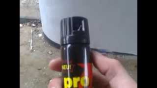 gaz protect pfeffer spray anti dog direkt mit direktstrahl [upl. by Tait]