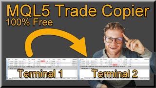 Simple Trade Copier for MT5  Copy Trades From One Account To Another Full MQL5 Programming [upl. by Okia]