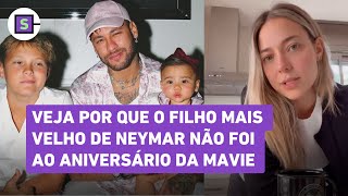 Filho de NEYMAR não foi ao aniversário de 1 ano de MAVIE Carol Dantas mãe de Davi EXPLICA motivo [upl. by Ahcsas]