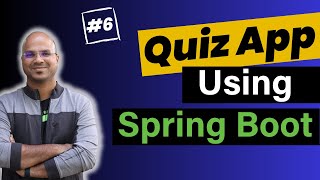 Quiz App Using Spring Boot 6  Microservices Tutorial [upl. by Ecurb]