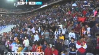 Golazo de media cancha de Ludueña  PACHUCA vs TIGRES [upl. by Cath]