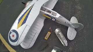 Hobbyking Durafly Gloster Gladiator 4s [upl. by Chemosh]