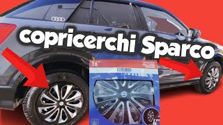 COPRICERCHI SPARCO EFFETTO CERCHIO IN LEGA [upl. by Yemirej]