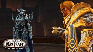 Sylvanas amp Anduin Cinematic  Cutscene  World of Warcraft Shadowlands [upl. by Perren730]