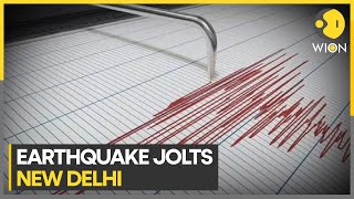 Earthquake in Nepal Tremors felt in Kathmandu New Delhi amp Lucknow  World News  India News  WION [upl. by Areehs]